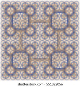 Abstract background of blurry shapes for graphic design