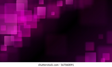 Abstract background of blurry squares in purple colors