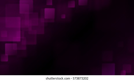 Abstract background of blurry squares in purple colors