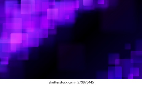 Abstract background of blurry squares in purple colors