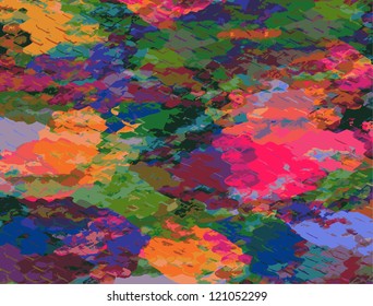 Abstract background with boa skin pattern in vector format tracing.