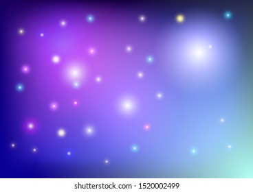 abstract background , bokeh concept,galaxy style