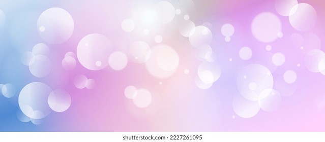 Fondo abstracto con luces de bokeh desenfocadas. Resumen ilustración borrosa.