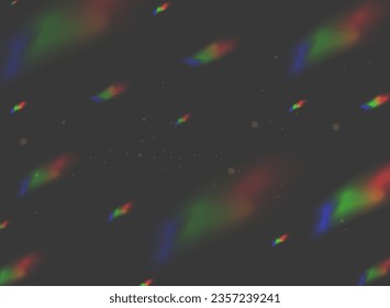 abstract background with bokeh defocused lights and stars.