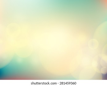 Abstract background with bokeh defocused lights and shadow. EPS 10 vector file included
