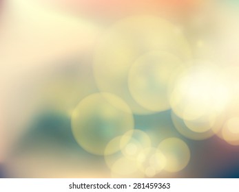 Abstract background with bokeh defocused lights and shadow. EPS 10 vector file included