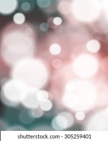 Abstract background with bokeh defocused lights, vector