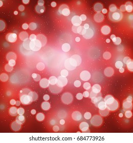 Abstract background with bokeh defocused lights