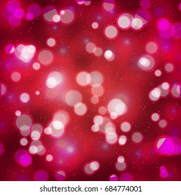 Abstract background with bokeh defocused lights