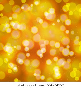 Abstract background with bokeh defocused lights