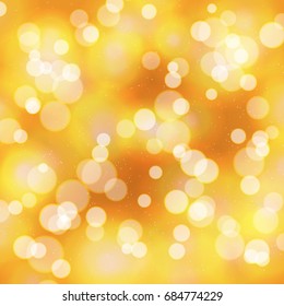 Abstract background with bokeh defocused lights