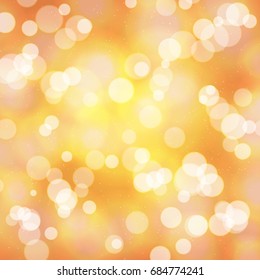 Abstract background with bokeh defocused lights