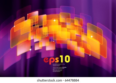 Abstract background with bokeh effect.