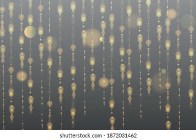 Resumen de fondo con efecto bokeh. Resumen de fondo negro con brillo vertical frío Polvo para elegante diseño navideño. Parpadeando mágicas partículas de polvo. Concepto mágico.