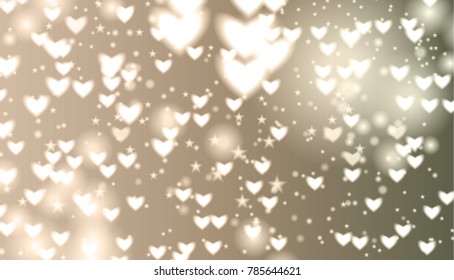 Abstract background with bokeh effect. can be used for christmas background, valentine's day and others in vector format. eps10.