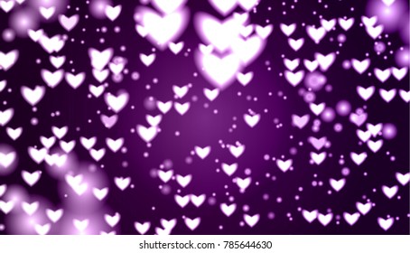 Abstract background with bokeh effect. can be used for christmas background, valentine's day and others in vector format. eps10.