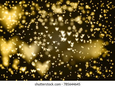 Abstract background with bokeh effect. can be used for christmas background, valentine's day and others in vector format. eps10.