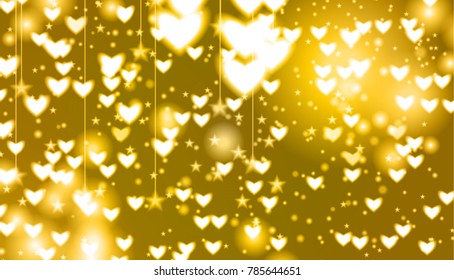 Abstract background with bokeh effect. can be used for christmas background, valentine's day and others in vector format. eps10.