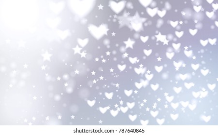Abstract background with bokeh effect. can be used for christmas background, valentine's day and others in vector format. eps10.