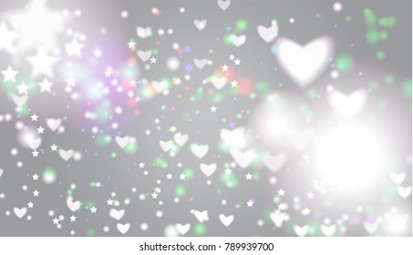 Abstract background with bokeh effect. can be used for christmas background, valentine's day and others in vector format. eps10.