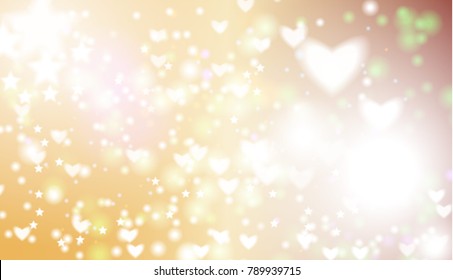 Abstract background with bokeh effect. can be used for christmas background, valentine's day and others in vector format. eps10.