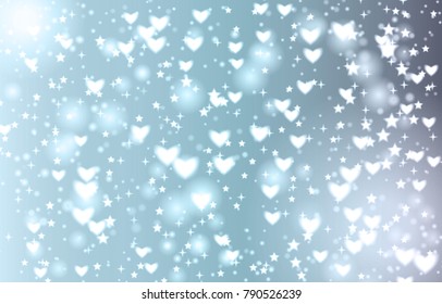 Abstract background with bokeh effect. can be used for christmas background, valentine's day and others in vector format. eps10.