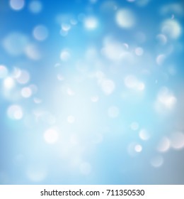 Abstract background with bokeh effect. Shining lights. And also includes EPS 10 vector
