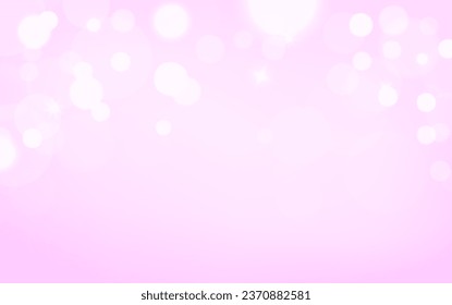 Abstract background with bokeh effect. Vector illustration