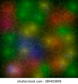abstract background as bokeh with glow