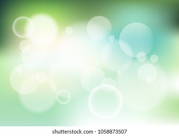 Fondo abstracto con diseño de luces de bokek