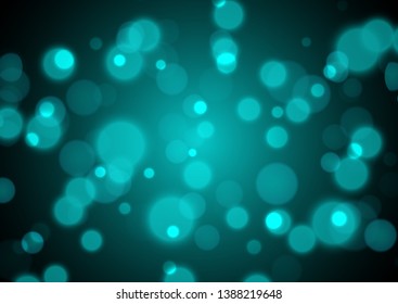 Fondo abstracto con diseño de luces de bokek