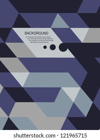 Abstract Background /book cover/retro mosaic brochure or banner