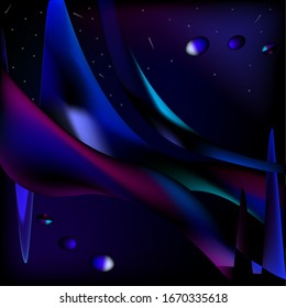 Abstract background for book covers, computer screensavers, fantasy