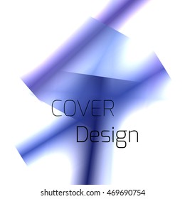 Abstract background for booklet with glowing colorful geometric shapes. Geometrical pattern for covers, banners, booklets and other design uses. For web or printed media.