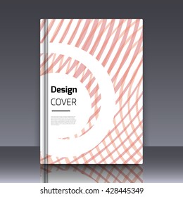 Abstract background for booklet. Abstract Background with spiral. Colorful cirvles. Abstract spirals. Abstract geometry. Abstract background for covers and banners. Banner and cover for booklet