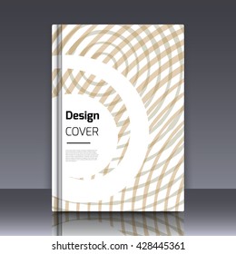 Abstract background for booklet. Abstract Background with spiral. Colorful cirvles. Abstract spirals. Abstract geometry. Abstract background for covers and banners. Banner and cover for booklet