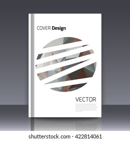 Abstract background for booklet. Abstract Background with triangles. Colorful triangles. Abstract triangles. Abstract geometry. Abstract background for covers and banners. Banner and cover for booklet