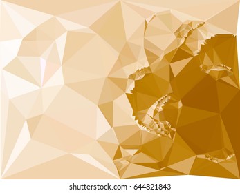 Abstract background for books, advertising and presentations layouts, title backgrounds. Geometric low polygonal mosaic backdrop. Vector clip art.