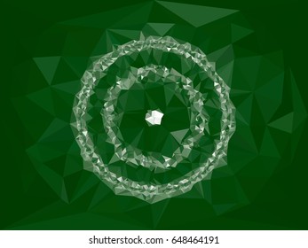 Abstract background for books, advertising and presentations layouts, title backgrounds. Geometric low polygonal mosaic backdrop. Vector clip art.
