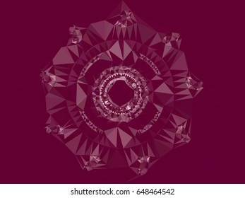 Abstract background for books, advertising and presentations layouts, title backgrounds. Geometric low polygonal mosaic backdrop. Vector clip art.