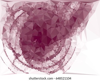 Abstract background for books, advertising and presentations layouts, title backgrounds. Geometric low polygonal mosaic backdrop. Vector clip art.