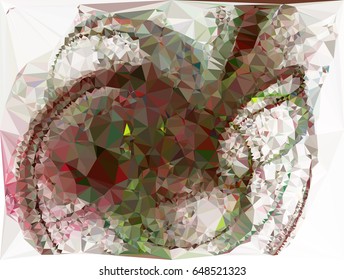 Abstract background for books, advertising and presentations layouts, title backgrounds. Geometric low polygonal mosaic backdrop. Vector clip art.