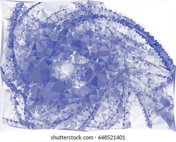 Abstract background for books, advertising and presentations layouts, title backgrounds. Geometric low polygonal mosaic backdrop. Vector clip art.