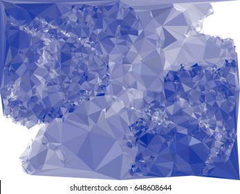 Abstract background for books, advertising and presentations layouts, title backgrounds. Geometric low polygonal mosaic backdrop. Vector clip art.