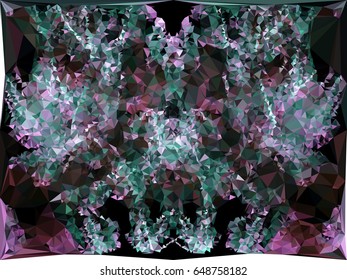 Abstract background for books, advertising and presentations layouts, title backgrounds. Geometric low polygonal mosaic backdrop. Vector clip art.