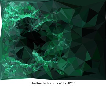 Abstract background for books, advertising and presentations layouts, title backgrounds. Geometric low polygonal mosaic backdrop. Vector clip art.