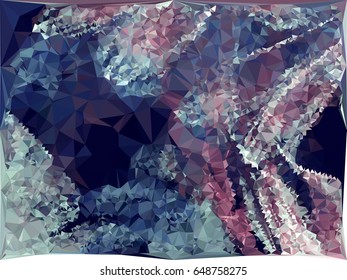 Abstract background for books, advertising and presentations layouts, title backgrounds. Geometric low polygonal mosaic backdrop. Vector clip art.