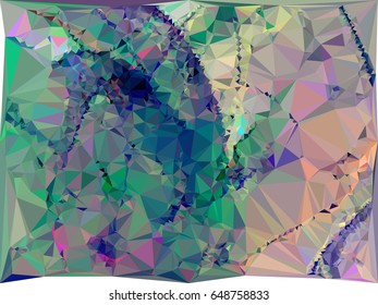 Abstract background for books, advertising and presentations layouts, title backgrounds. Geometric low polygonal mosaic backdrop. Vector clip art.