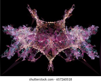 Abstract background for books, advertising and presentations layouts, title backgrounds. Geometric low polygonal mosaic backdrop. Vector clip art.