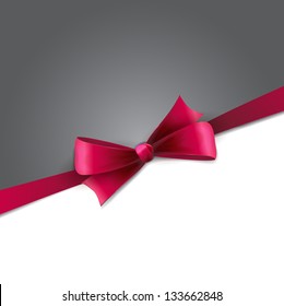 Abstract background with bow